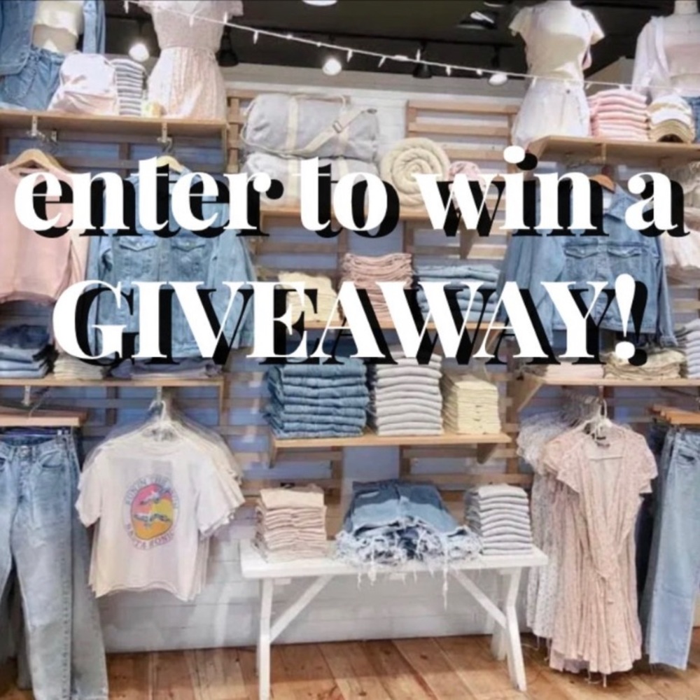 JUST AN GIVEAWAY ENTRY